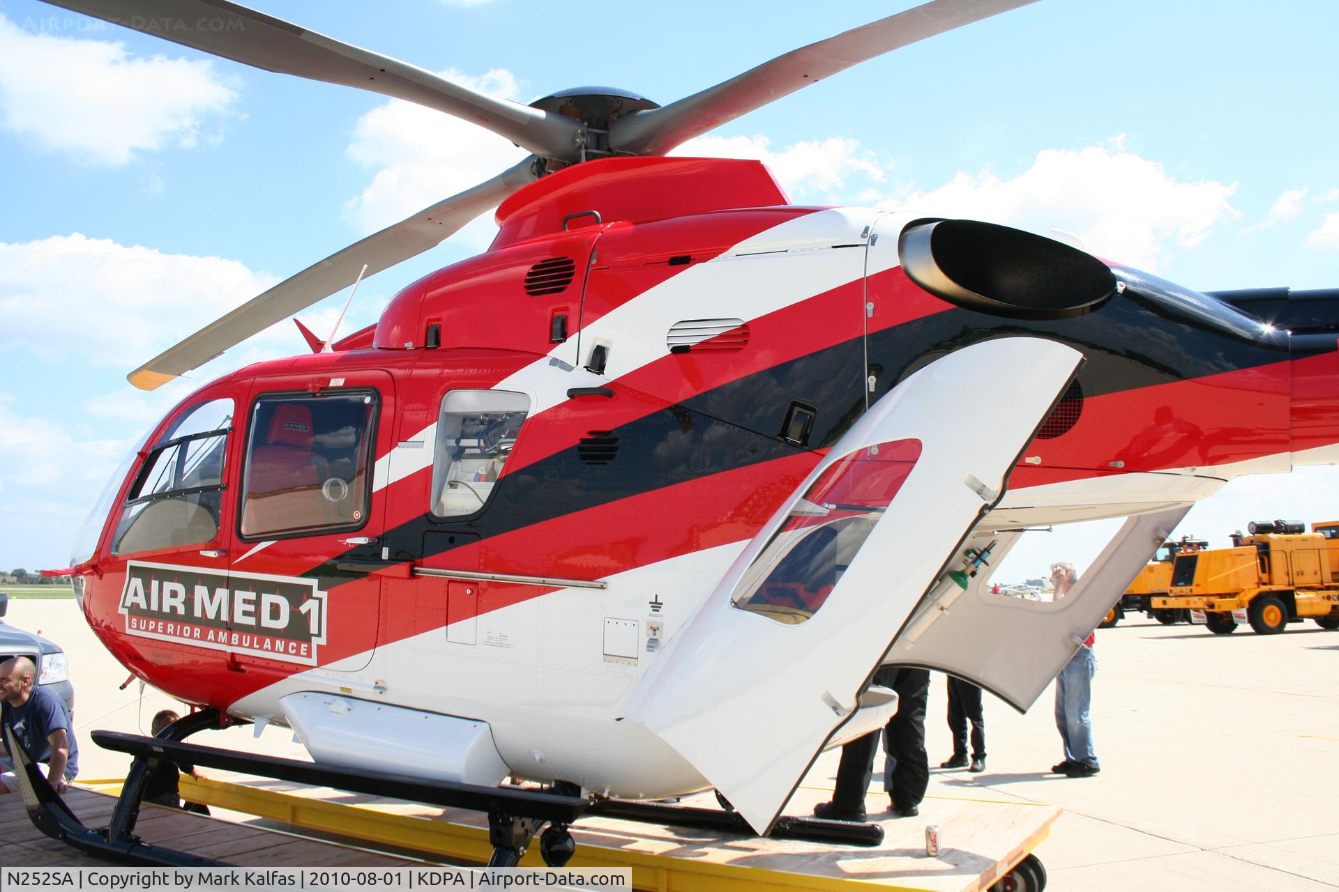 N252SA, 2008 Eurocopter EC-135P-2+ C/N 0707, SUPERIOR AMBULANCE Eurocopter EC 135 P2+, N252SA on the ramp KDPA.