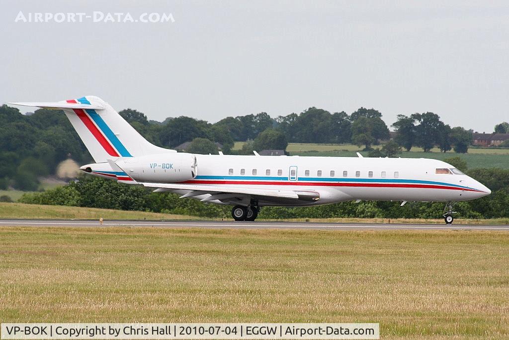VP-BOK, 2001 Bombardier BD-700-1A10 Global Express C/N 9101, Pegasus Aviation Ltd
