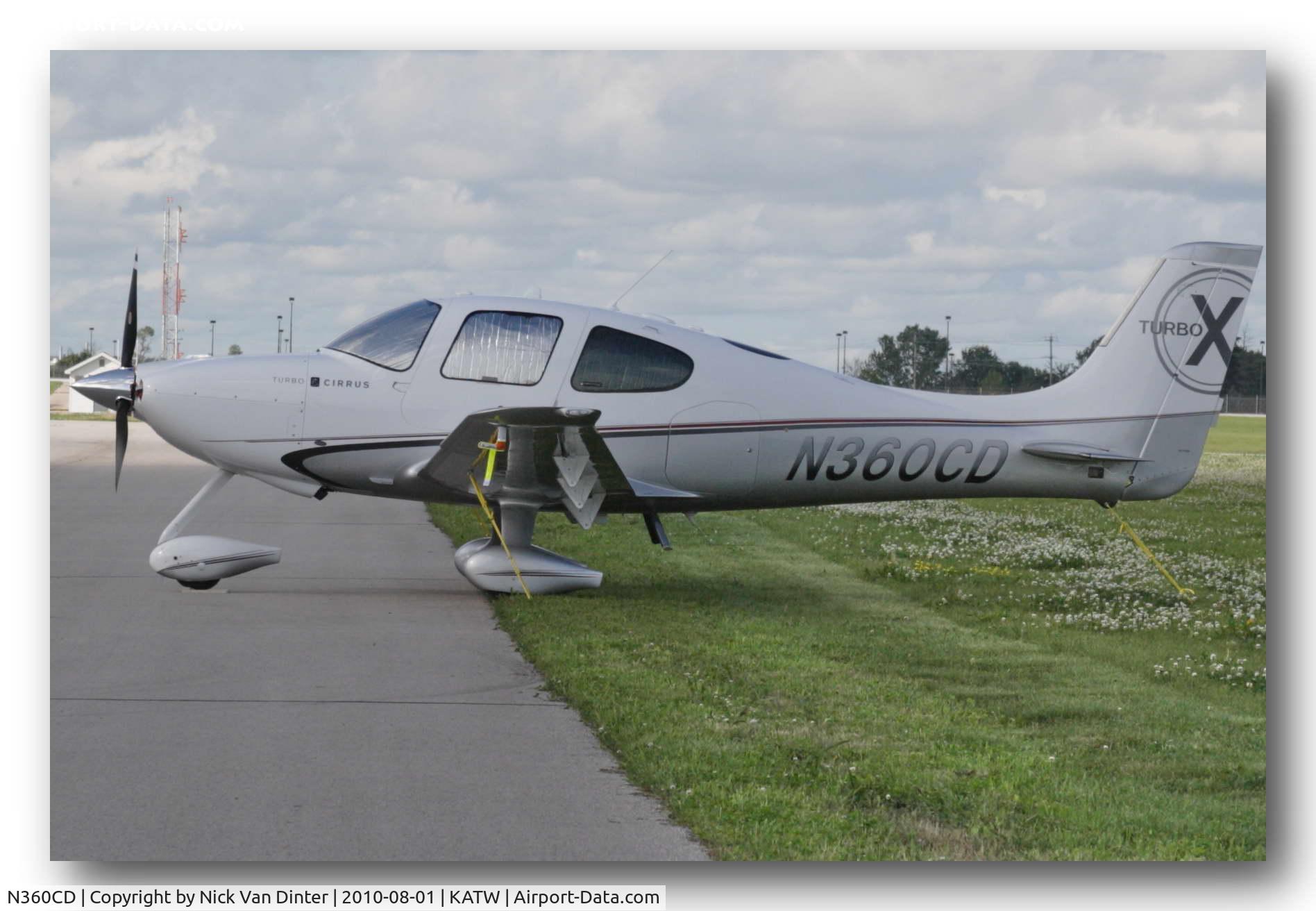 N360CD, 2009 Cirrus SR22 C/N 3516, Sure KATW is nice ... I still want to go to Oshkosh!