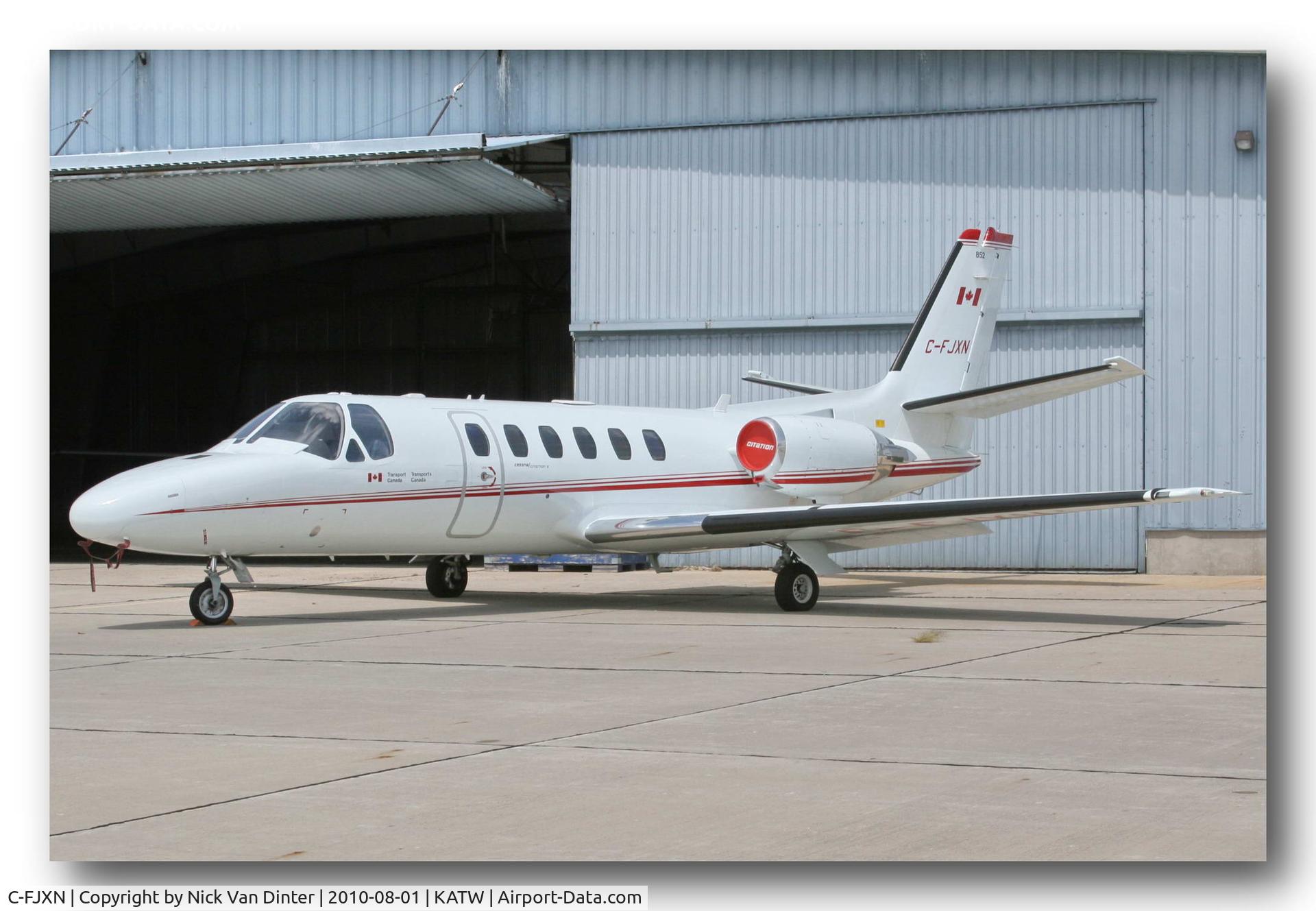 C-FJXN, 1991 Cessna 550 Citation II C/N 550-0684, Sure KATW is nice ... I still want to go to Oshkosh!