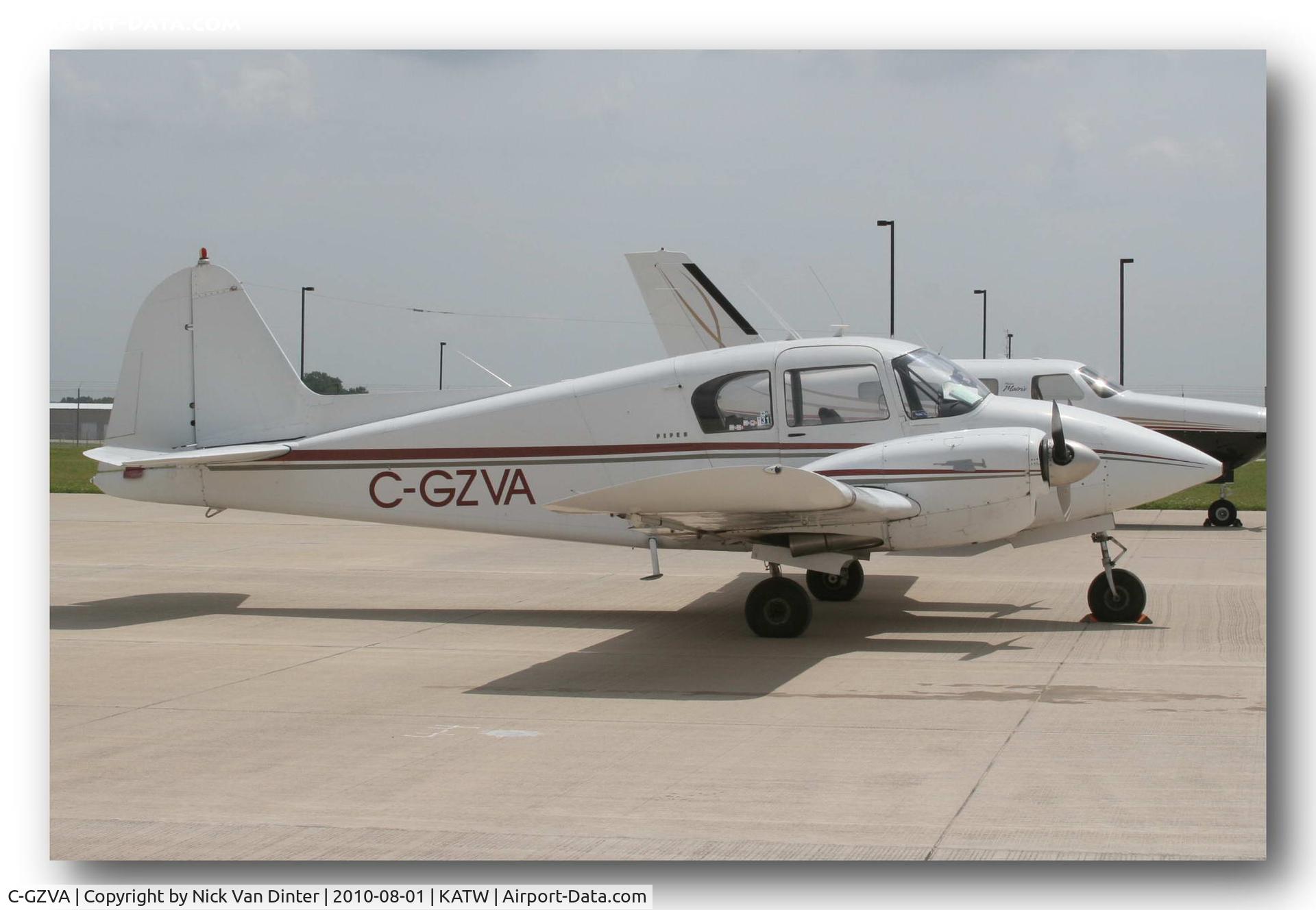 C-GZVA, 1956 Piper PA-23-250 Aztec C/N 23-466, Sure KATW is nice ... I still want to go to Oshkosh!