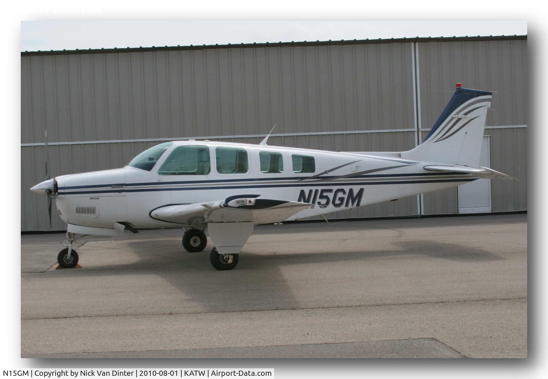 N15GM, 1995 Beech A36 Bonanza 36 C/N E2977, Sure KATW is nice ... I still want to go to Oshkosh!