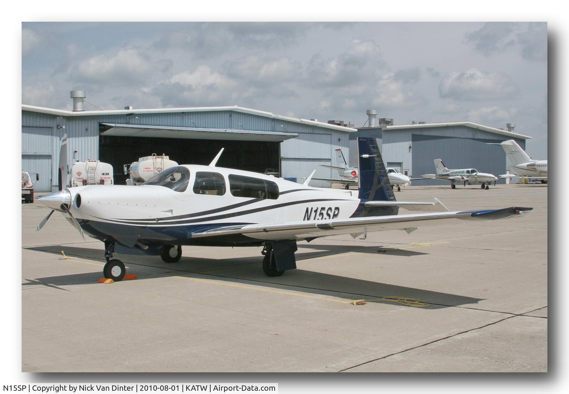 N15SP, 2008 Mooney M20TN Acclaim C/N 31-0079, Sure KATW is nice ... I still want to go to Oshkosh!