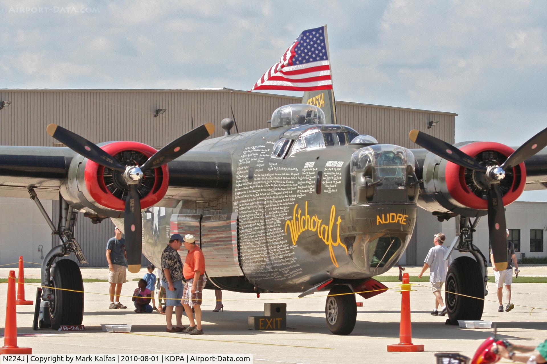 N224J, 1944 Consolidated B-24J-85-CF Liberator C/N 1347 (44-44052), Collings Foundation, Consolidated B-24J Liberator 252534 at KDPA