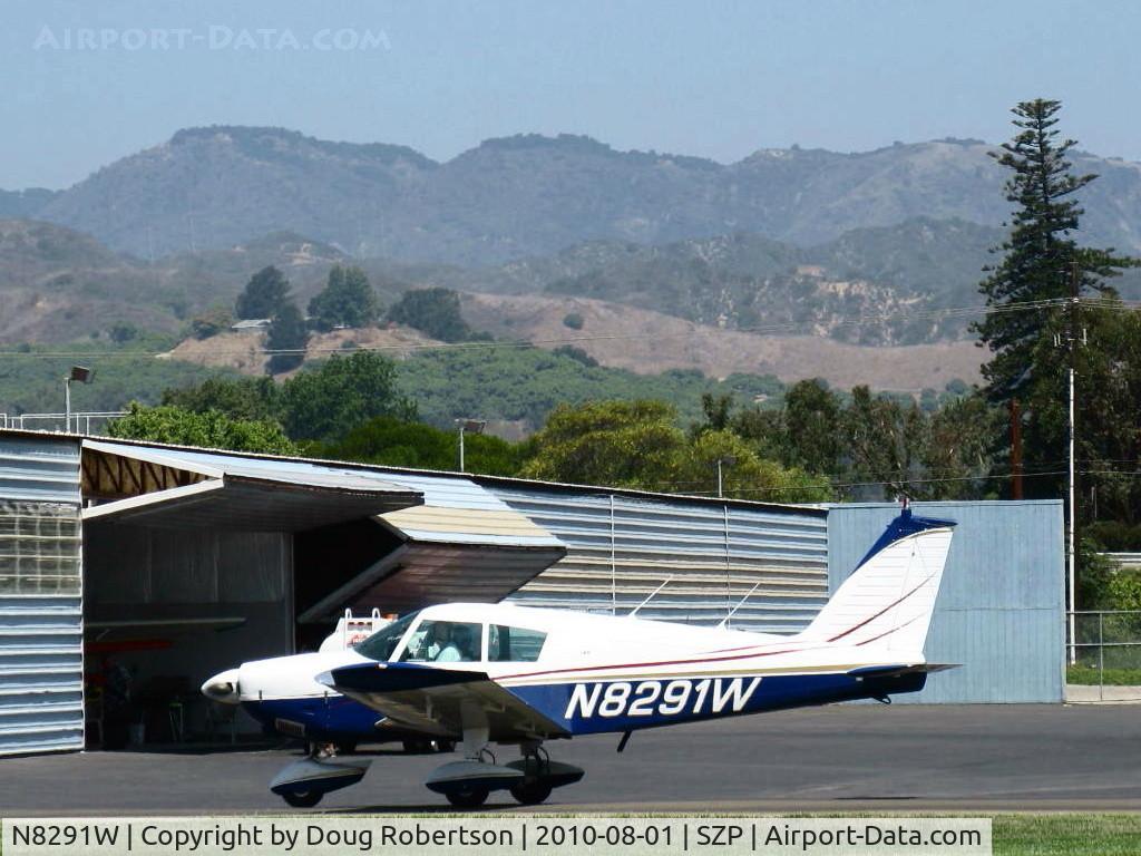 N8291W, 1965 Piper PA-28-180 C/N 28-2454, 1965 Piper PA-28-180 CHEROKEE, Lycoming O&VO-360 180 Hp, taxi