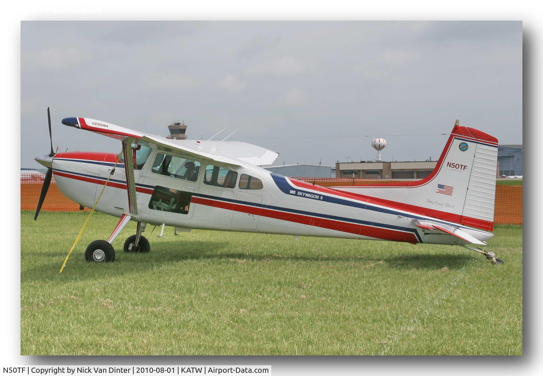 N50TF, 1979 Cessna A185F Skywagon 185 C/N 18503952, Sure KATW is nice ... I still want to go to Oshkosh!