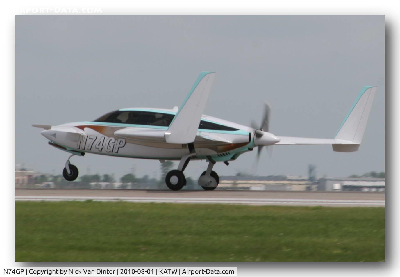 N74GP, Velocity Velocity TXL5 RG C/N 3RX165, Sure KATW is nice ... I still want to go to Oshkosh!