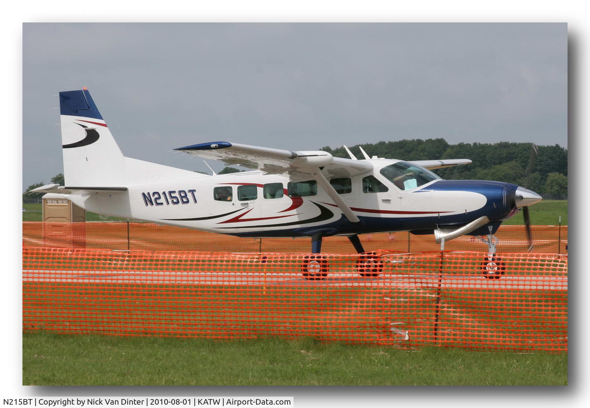N215BT, 2009 Cessna 208 Caravan I C/N 20800517, Sure KATW is nice ... I still want to go to Oshkosh!