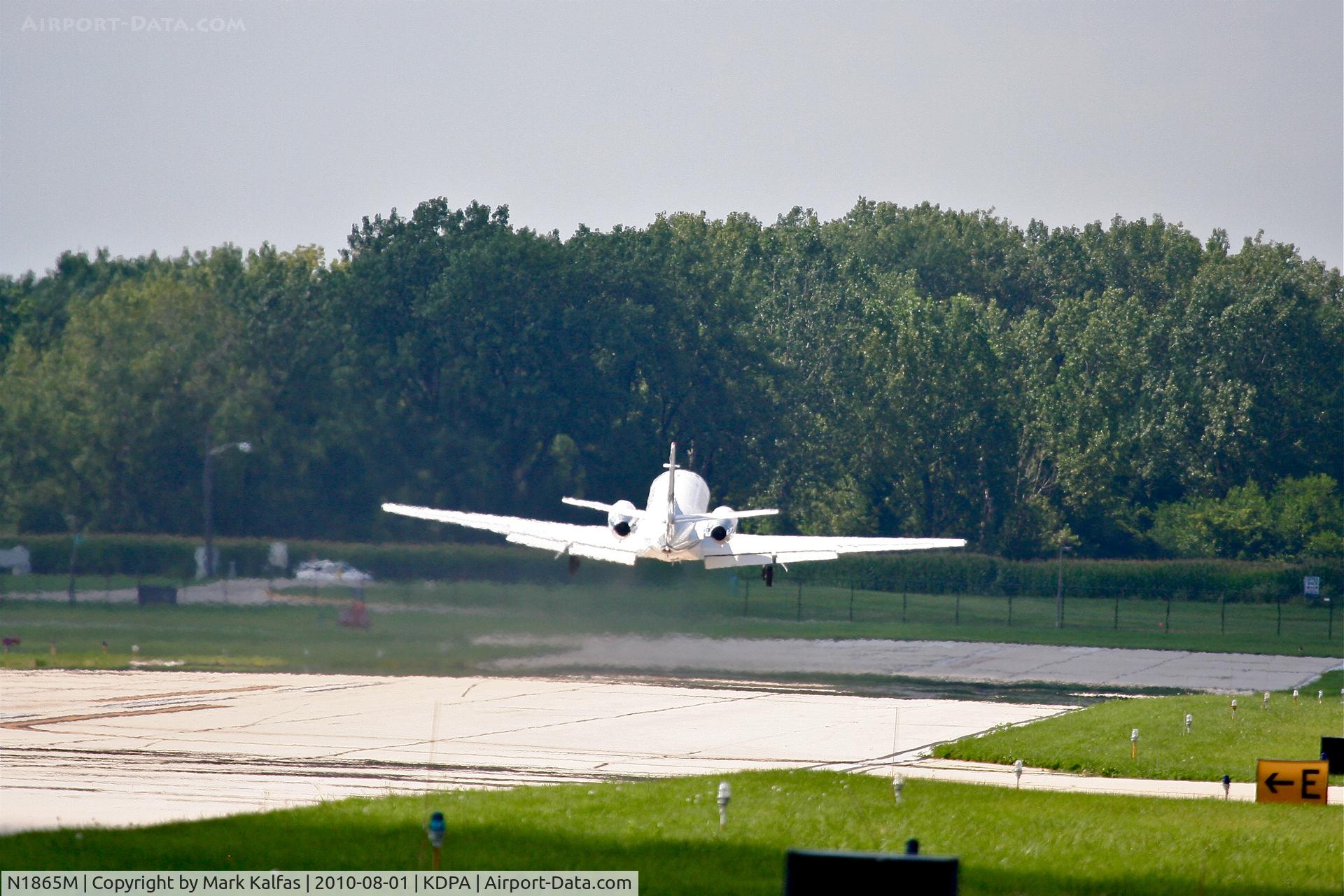 N1865M, 1985 Cessna S550 Citation IIS C/N S550-0071, AVIGATOR LLC Cessna S550 Citation Bravo, N1865M (with a rare RWY 33 jet departure) KDPA for a trip over to KARR.