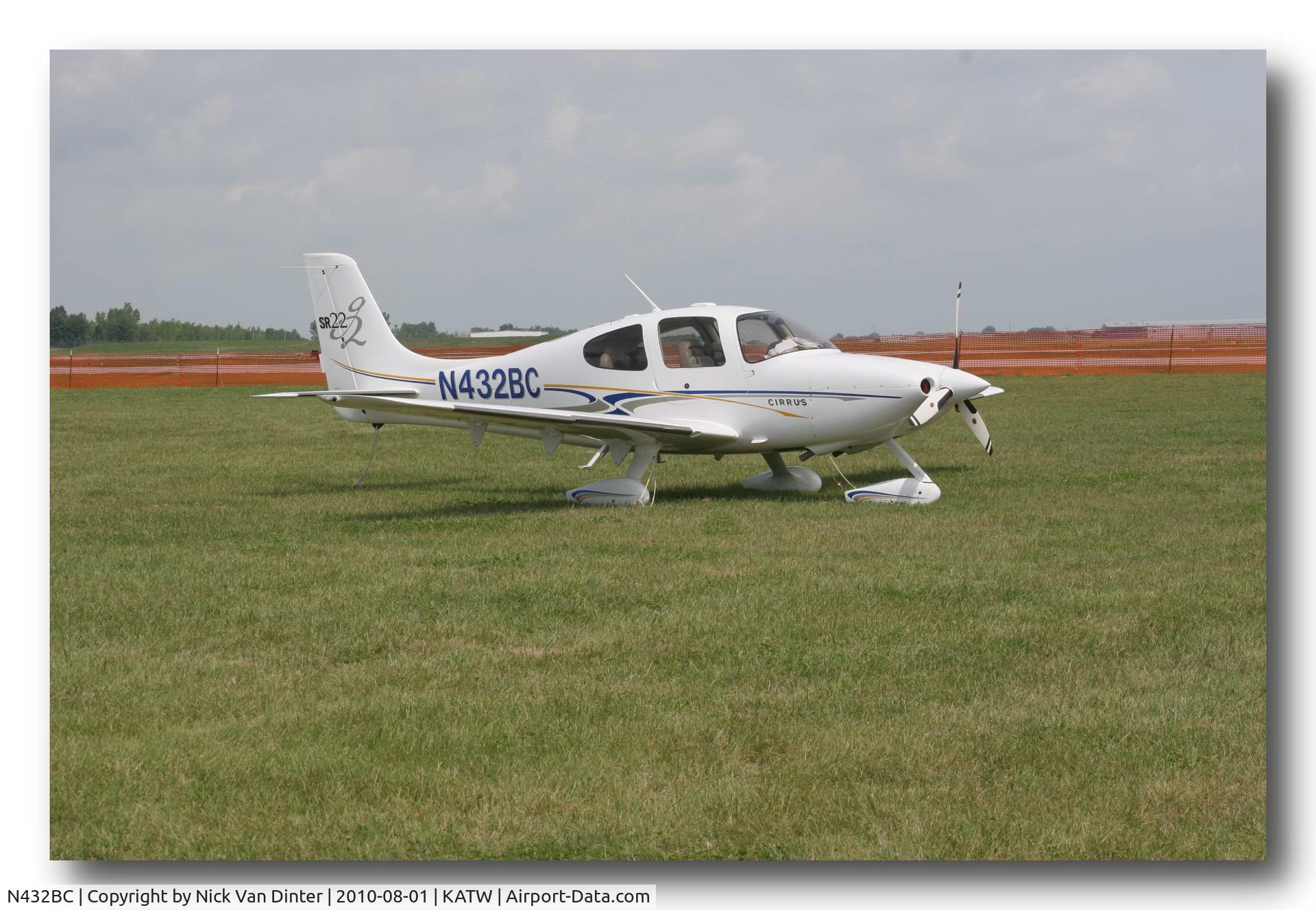 N432BC, 2004 Cirrus SR22 G2 C/N 1193, Sure KATW is nice ... I still want to go to Oshkosh!