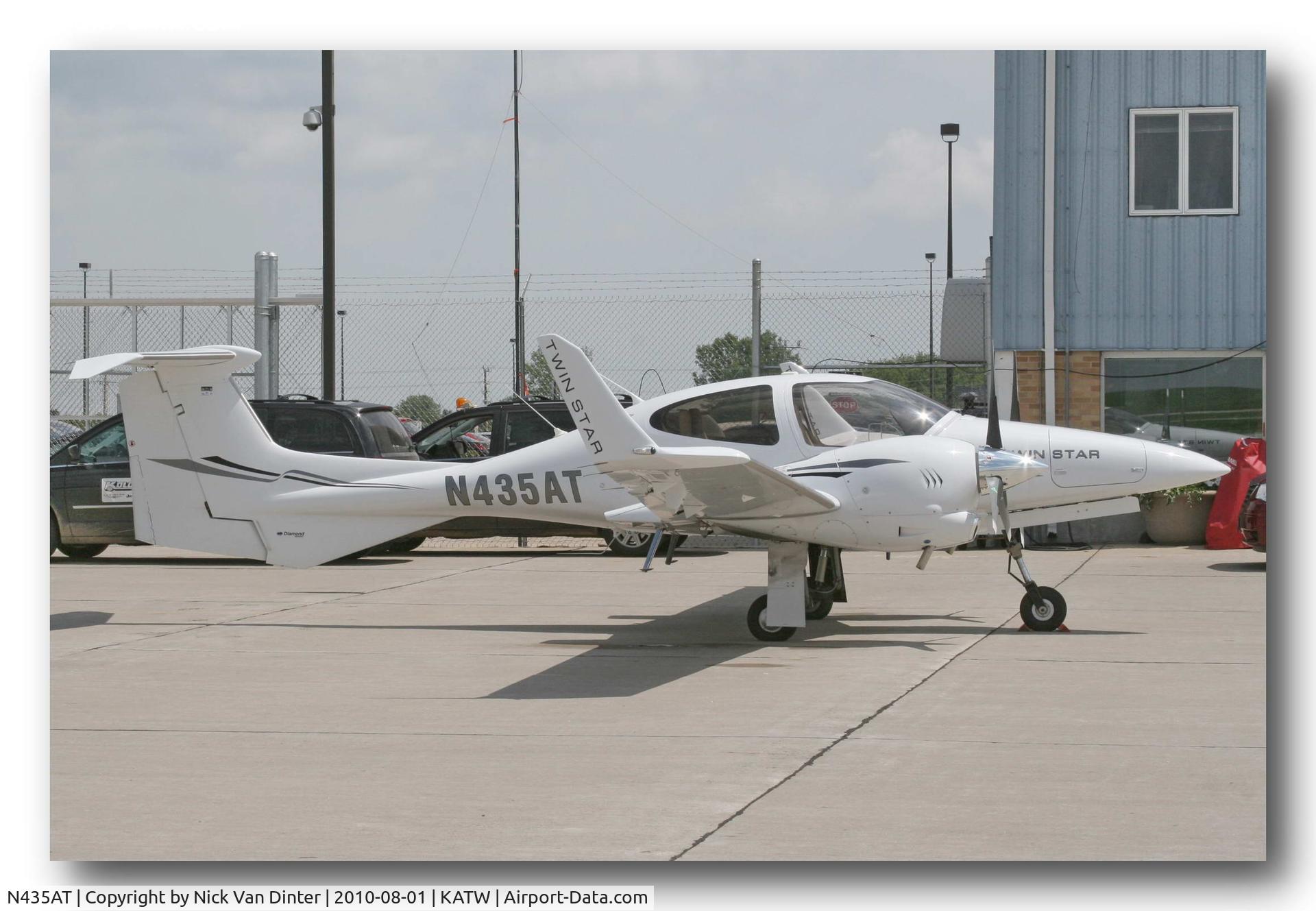 N435AT, 2007 Diamond DA-42 Twin Star C/N 42.AC104, Sure KATW is nice ... I still want to go to Oshkosh!