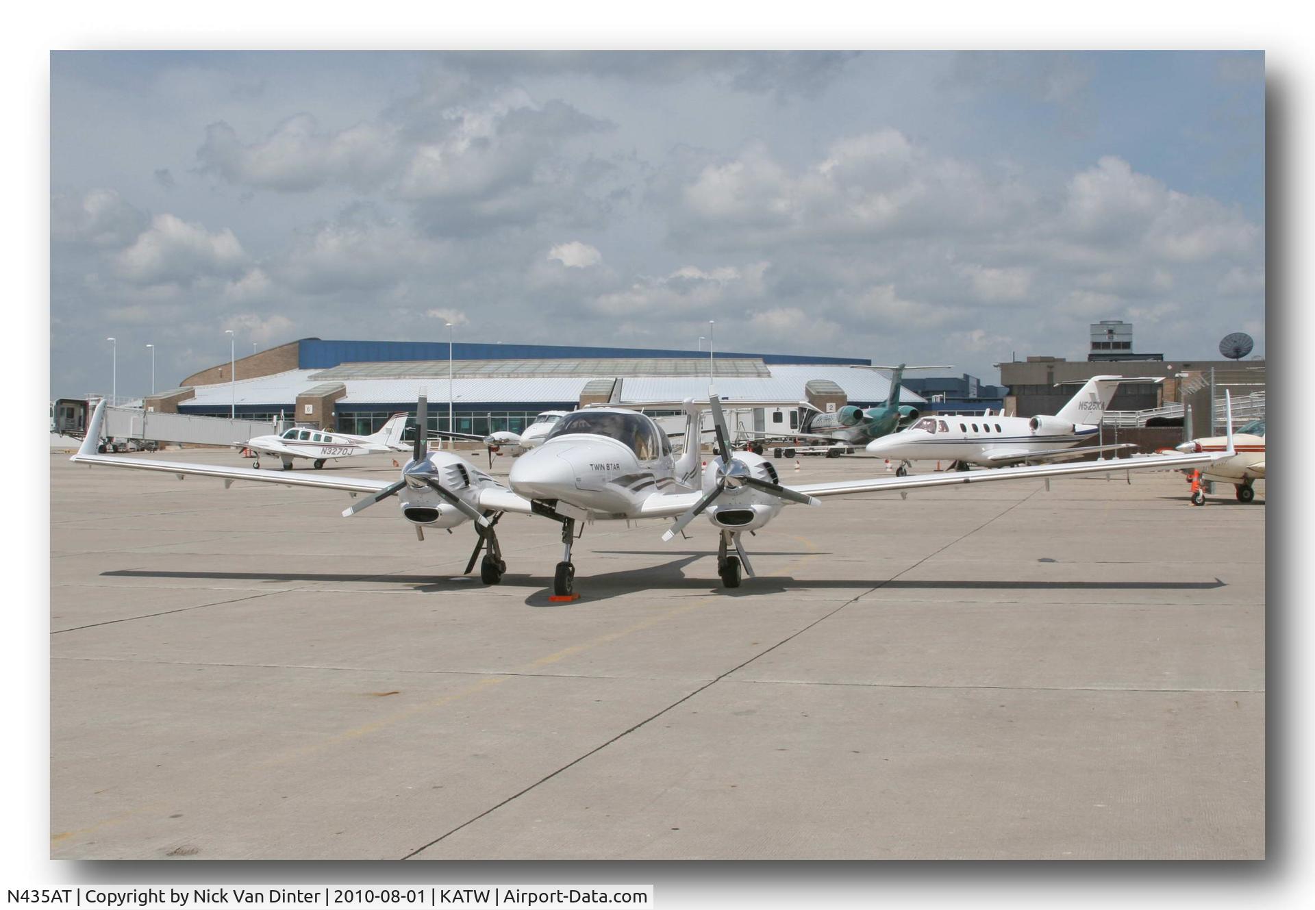 N435AT, 2007 Diamond DA-42 Twin Star C/N 42.AC104, Sure KATW is nice ... I still want to go to Oshkosh!