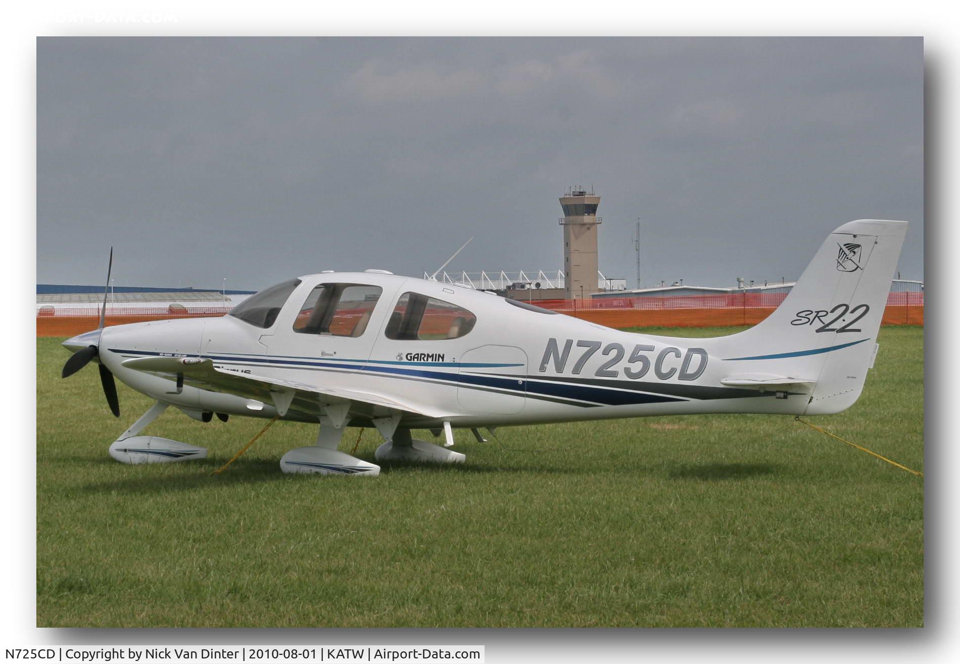 N725CD, 2001 Cirrus SR22 C/N 0071, Sure KATW is nice ... I still want to go to Oshkosh!