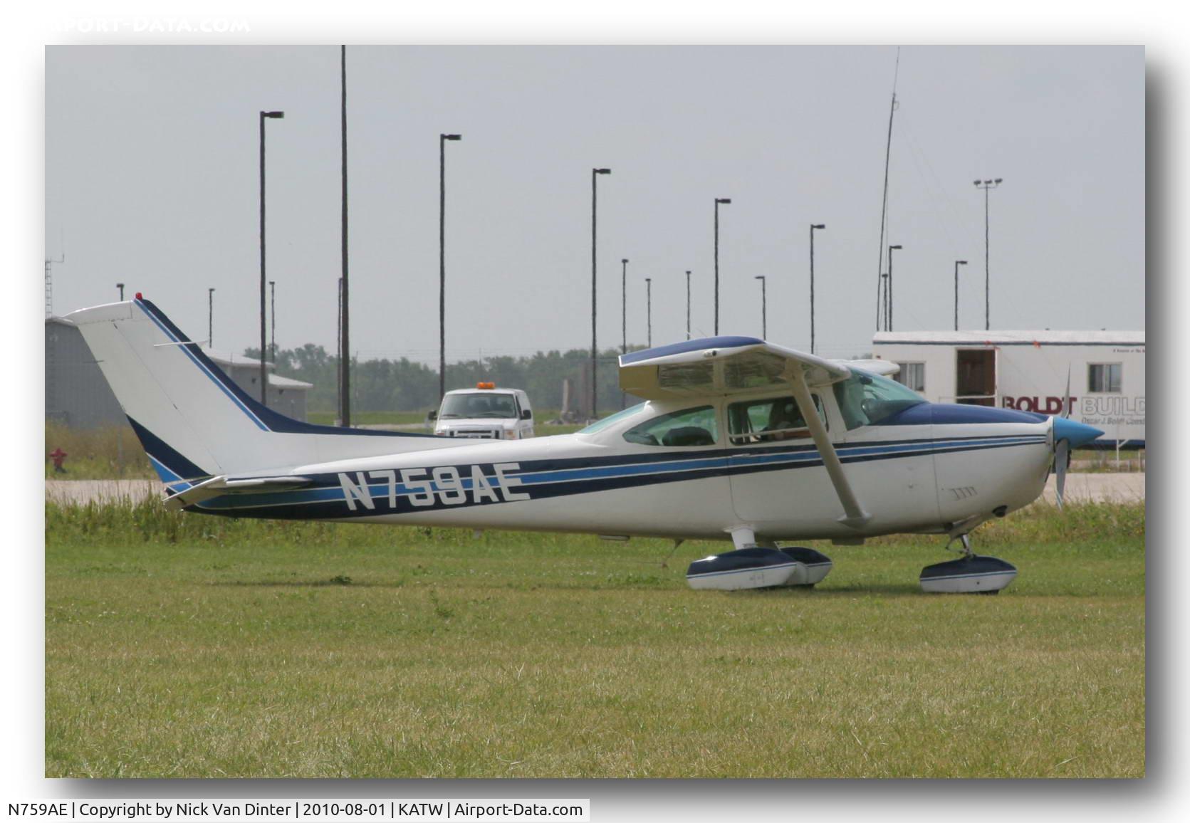 N759AE, 1977 Cessna 182Q Skylane C/N 18265832, Sure KATW is nice ... I still want to go to Oshkosh!