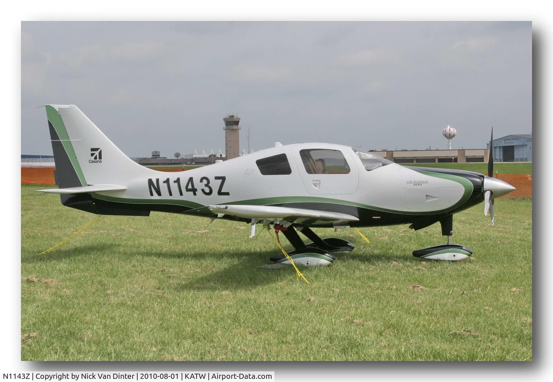 N1143Z, 2008 Cessna LC41-550FG C/N 411107, Sure KATW is nice ... I still want to go to Oshkosh!