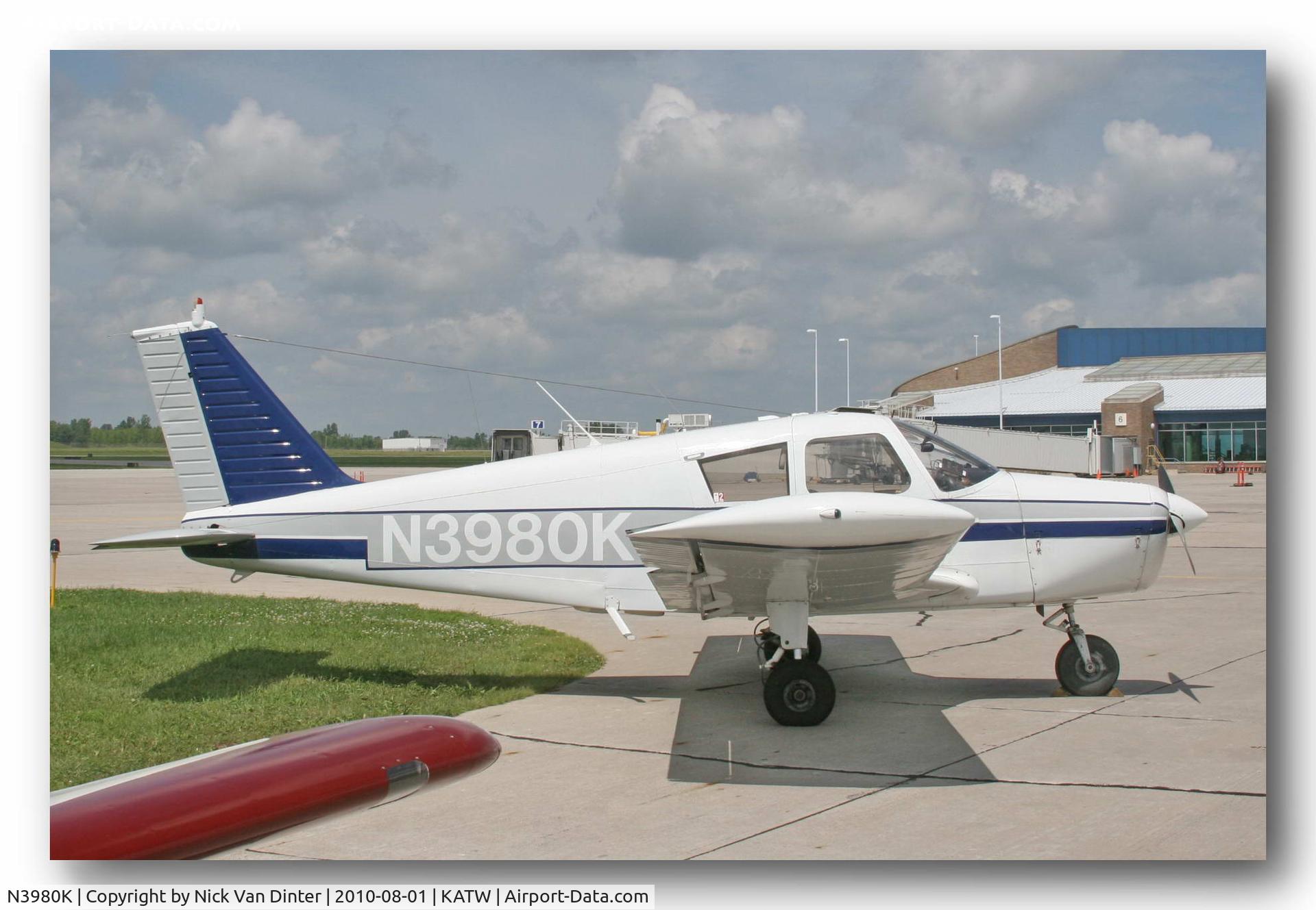 N3980K, 1967 Piper PA-28-140 C/N 28-23867, Sure KATW is nice ... I still want to go to Oshkosh!