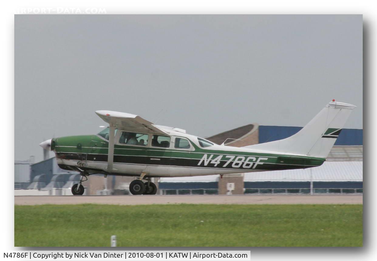 N4786F, 1967 Cessna P206B Super Skylane C/N P206-0386, Sure KATW is nice ... I still want to go to Oshkosh!