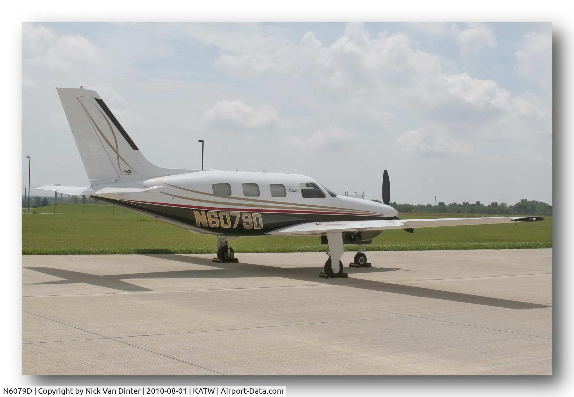N6079D, Piper PA-46R-350T Malibu Matrix C/N 4692104, Sure KATW is nice ... I still want to go to Oshkosh!