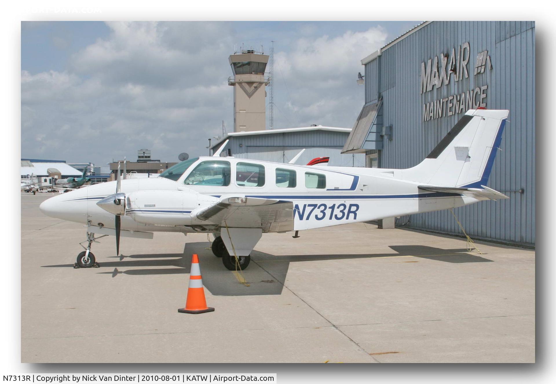 N7313R, 1974 Beech 58 Baron C/N TH-456, Sure KATW is nice ... I still want to go to Oshkosh!