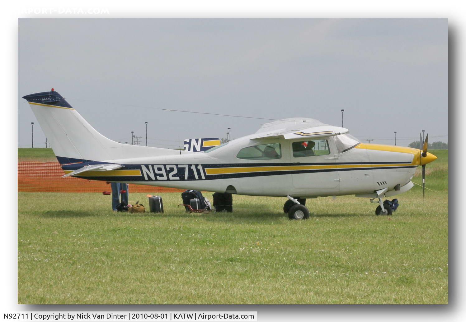 N92711, 1973 Cessna T210L Turbo Centurion C/N 21060024, Sure KATW is nice ... I still want to go to Oshkosh!
