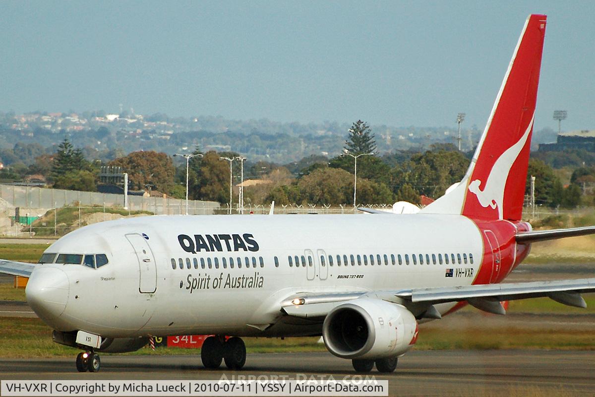 VH-VXR, 2003 Boeing 737-838 C/N 33724, At Sydney