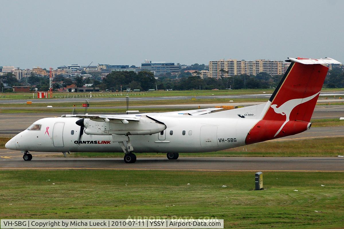 VH-SBG, 2001 De Havilland Canada DHC-8-315Q Dash 8 C/N 575, At Sydney