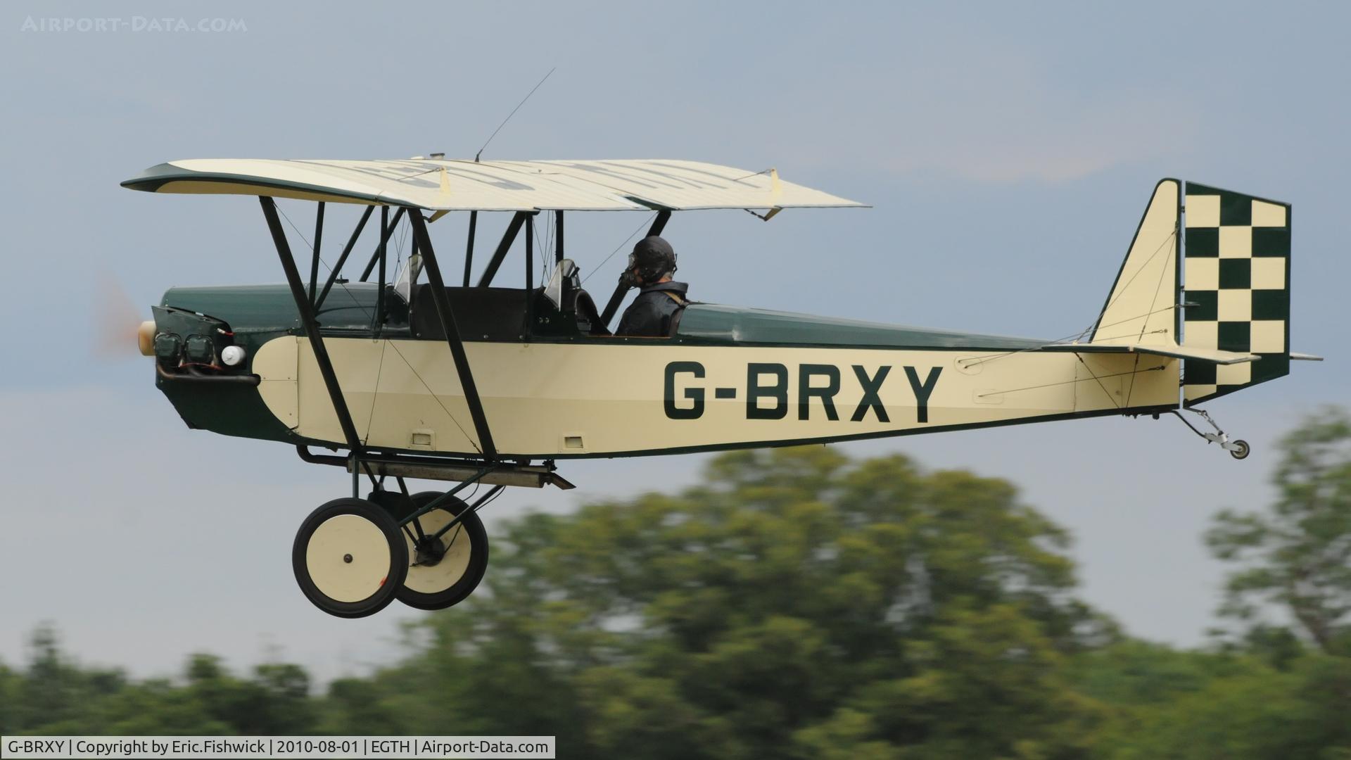 G-BRXY, 1991 Pietenpol Air Camper C/N PFA 047-11416, 41. G-BRXY departing Shuttleworth Military Pagent Air Display August 2010