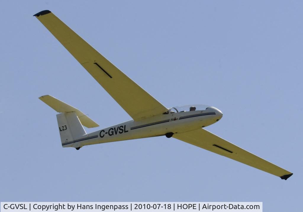 C-GVSL, 2004 Let L-23 Super Blanik C/N 978402, Hope-Airport/British Columbia