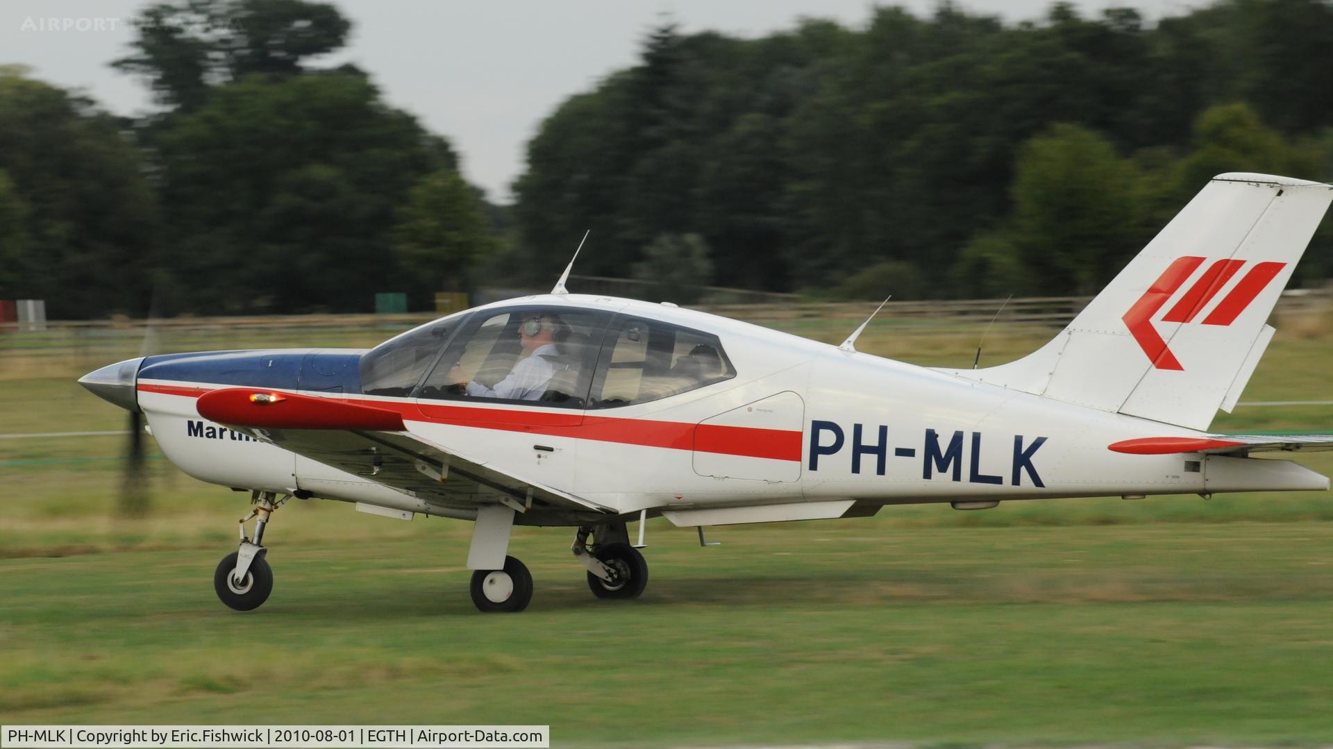 PH-MLK, 2000 Socata TB-20 GT C/N 2036, PH-MLK departing Shuttleworth Military Pagent Air Display August 2010