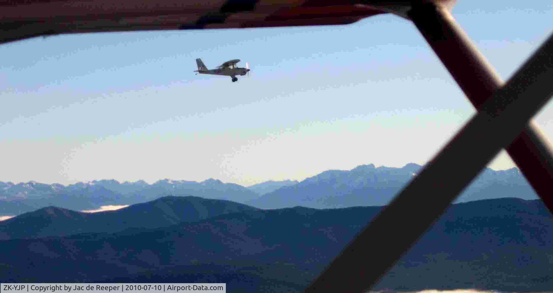 ZK-YJP, Team Hi-Max C/N 966, Flight near Mavora Lakes SI New Zealand