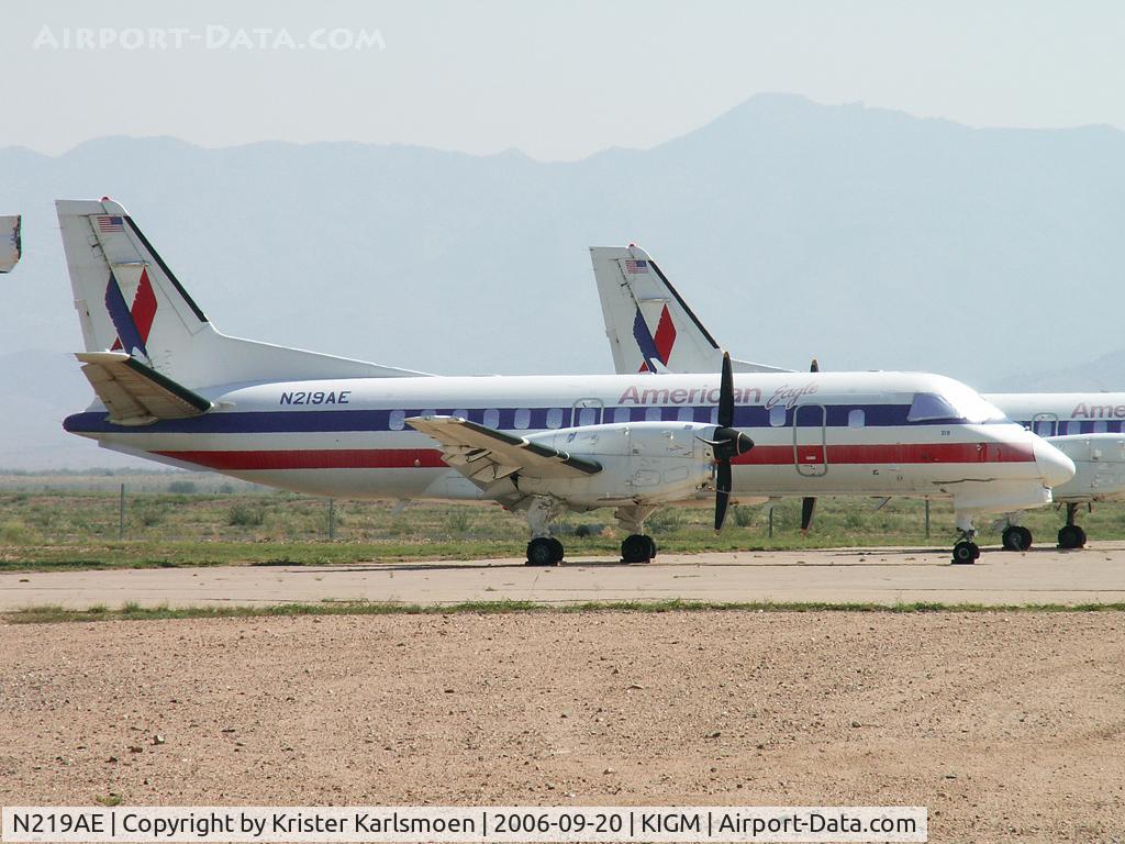 N219AE, 1990 Saab 340B C/N 340B-219, Stored.