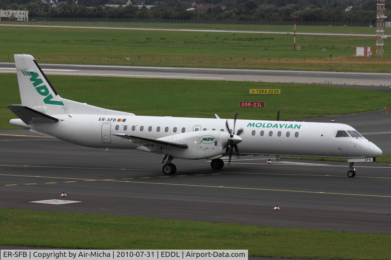 ER-SFB, 1995 Saab 2000 C/N 2000-022, Moldavian Airlines, Saab 2000, CN: 2000/022
