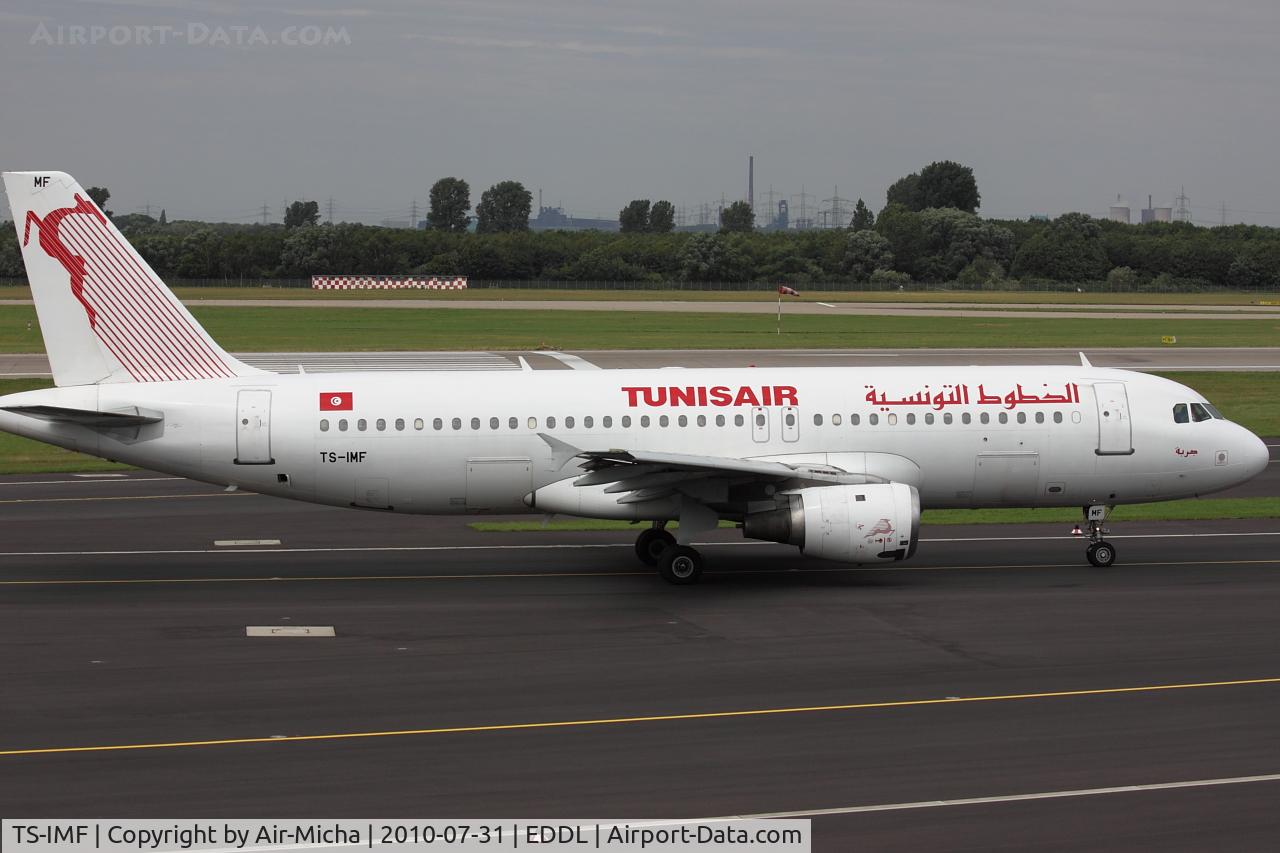 TS-IMF, 1992 Airbus A320-211 C/N 0370, Tunisair, Airbus A320-214, CN: 370, Aircraft Name: Djerba