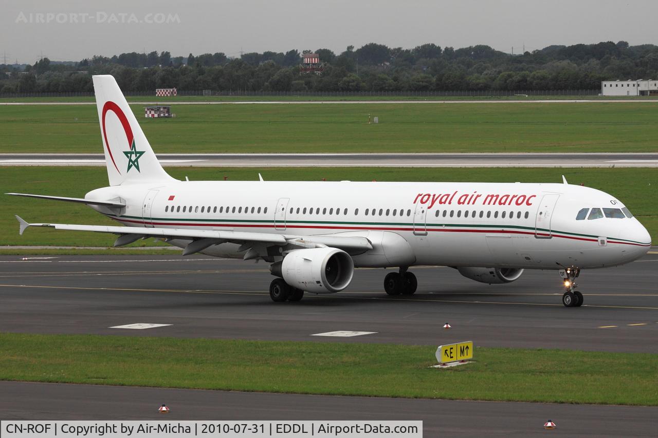 CN-ROF, 2006 Airbus A321-211 C/N 2726, Royal Air Maroc, Airbus A320-211, CN: 2726