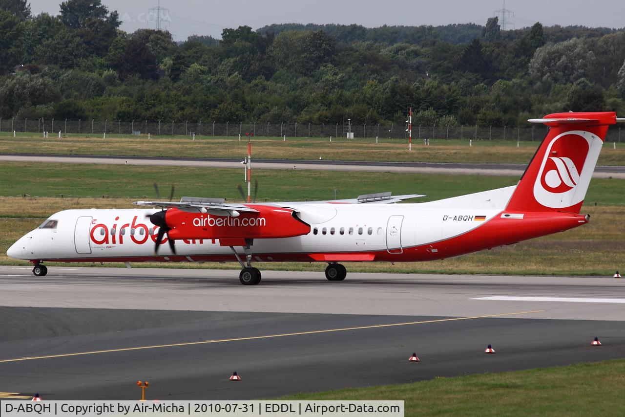 D-ABQH, 2009 De Havilland Canada DHC-8-402 Dash 8 C/N 4256, Air Berlin, De Havilland Canada DHC-8-402Q Dash 8, CN: 4256