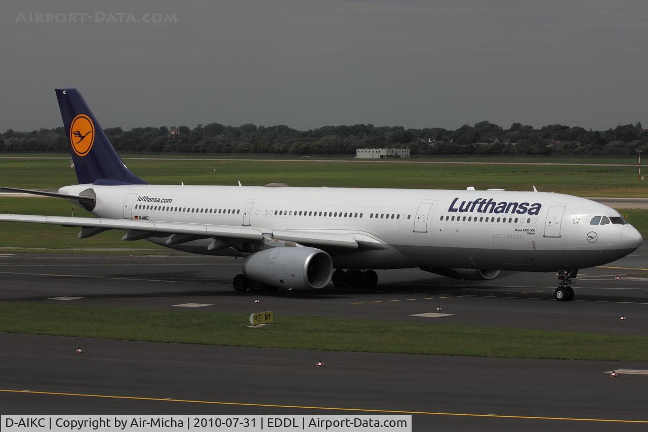 D-AIKC, 2004 Airbus A330-343X C/N 579, Lufthansa, Airbus A330-343X, CN: 579, Name: Hamm