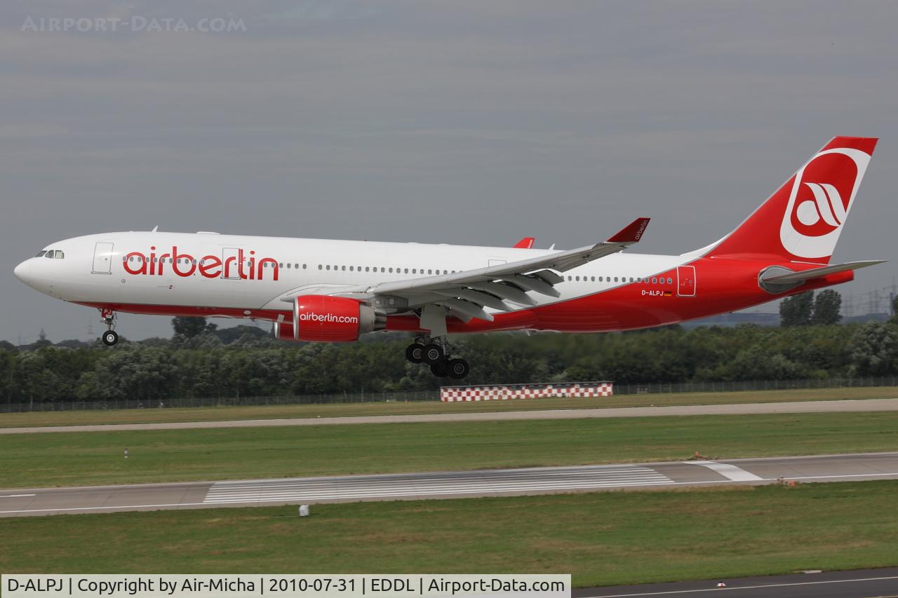 D-ALPJ, 2008 Airbus A330-223 C/N 0911, Air Berlin, Airbus A330-223, CN: 0911