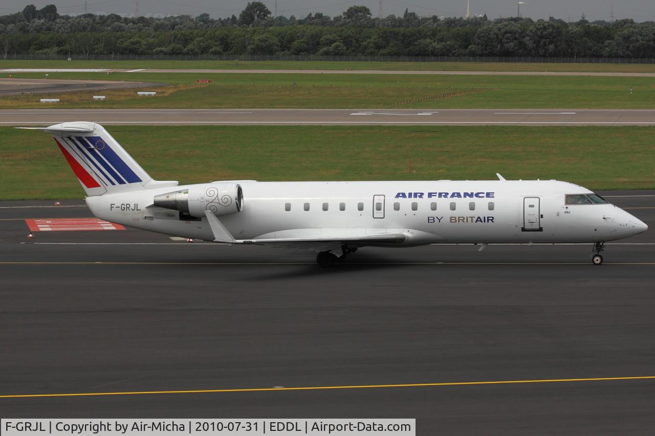 F-GRJL, 1998 Canadair CRJ-100ER (CL-600-2B19) C/N 7221, Brit Air, Canadair CL-600-2B19 Regional Jet CRJ-100ER, CN: 7221