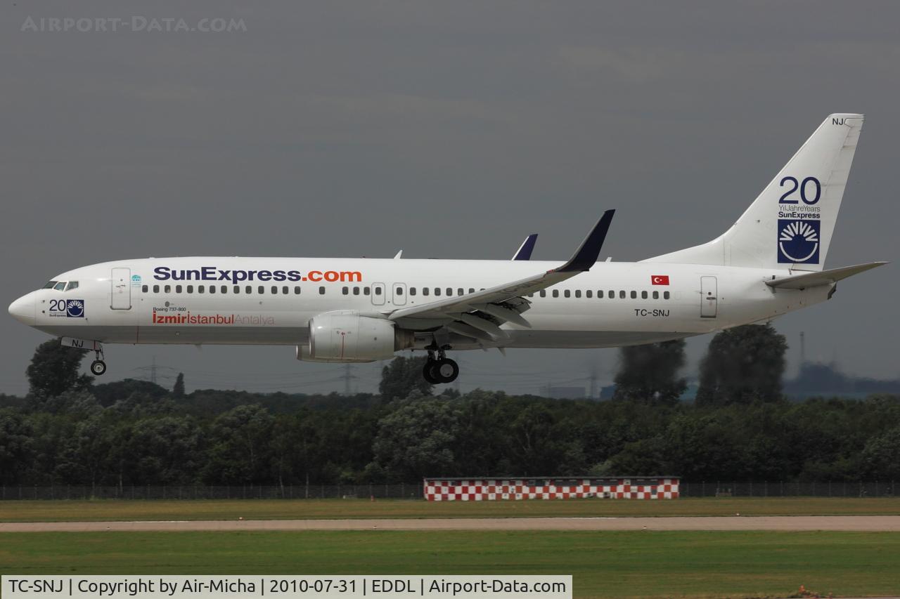 TC-SNJ, 2005 Boeing 737-86J C/N 30827, SunExpress, Boeing 737-86J, CN: 30827/1632