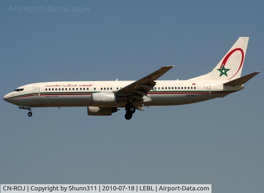 CN-ROJ, 2006 Boeing 737-85P C/N 33979, Landing rwy 25R