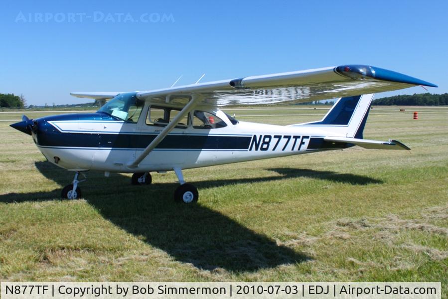 N877TF, 1965 Cessna 172F C/N 17252674, Parked in the grass at Bellefontaine, Ohio during the 2010 air show.