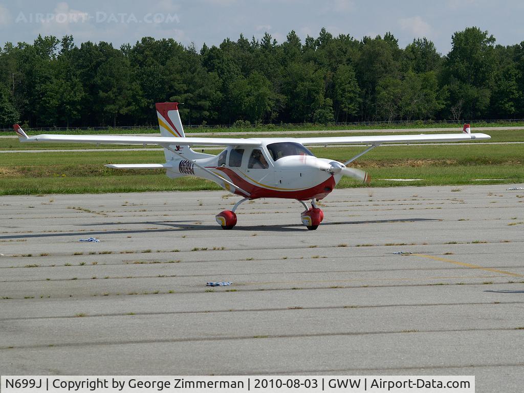 N699J, Jabiru J230-SP C/N 666, Fuel stop @ GWW enroute to New Brenswick, NC
