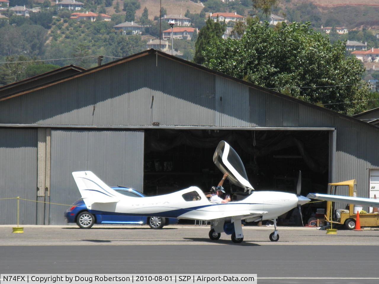 N74FX, 2007 Lancair Legacy C/N L2K-283, 2007 Larson LANCAIR LEGACY, Continental IO-550 300 Hp speedster