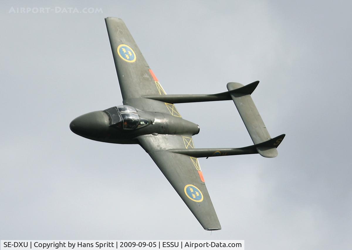 SE-DXU, 1953 De Havilland DH-115 Vampire T.11 C/N 15264, Nice Swedish old Vampire