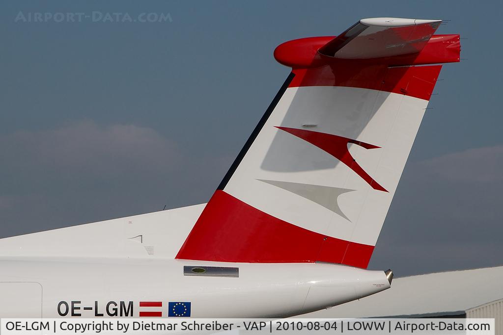 OE-LGM, 2010 De Havilland Canada DHC-8-402Q Dash 8 C/N 4319, Austrian Arrows Dash 8-400