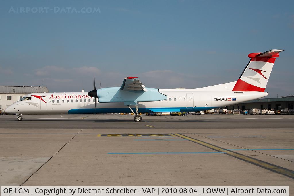 OE-LGM, 2010 De Havilland Canada DHC-8-402Q Dash 8 C/N 4319, Austrian Arrows Dash 8-400