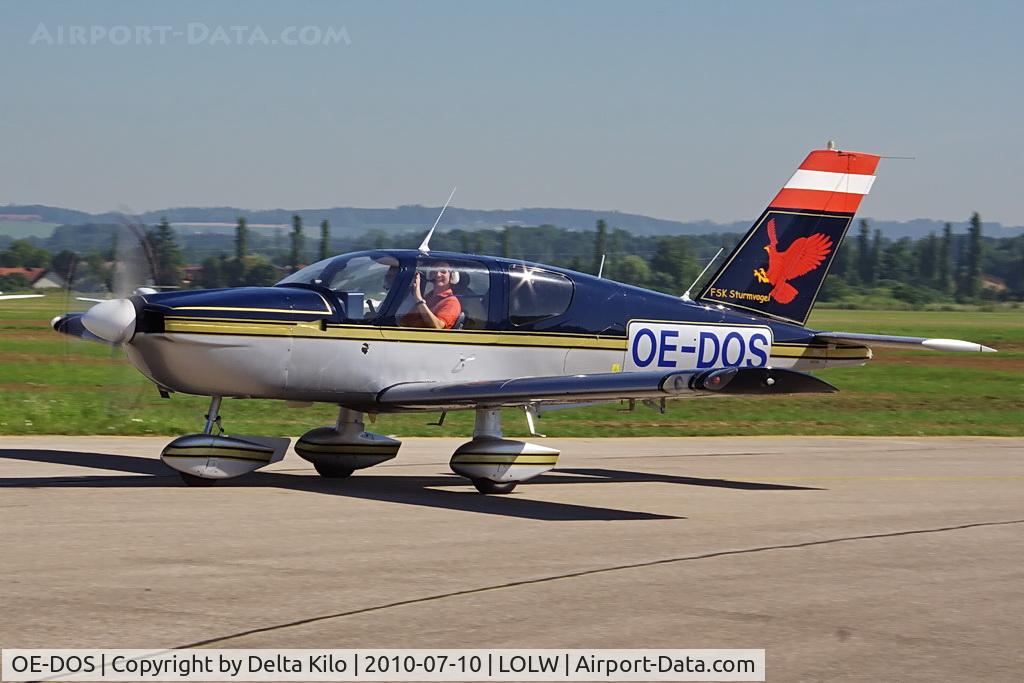 OE-DOS, 1980 Socata TB-10 Tobago C/N 102, Flugsportklub Sturmvogel Wiener Neustadt