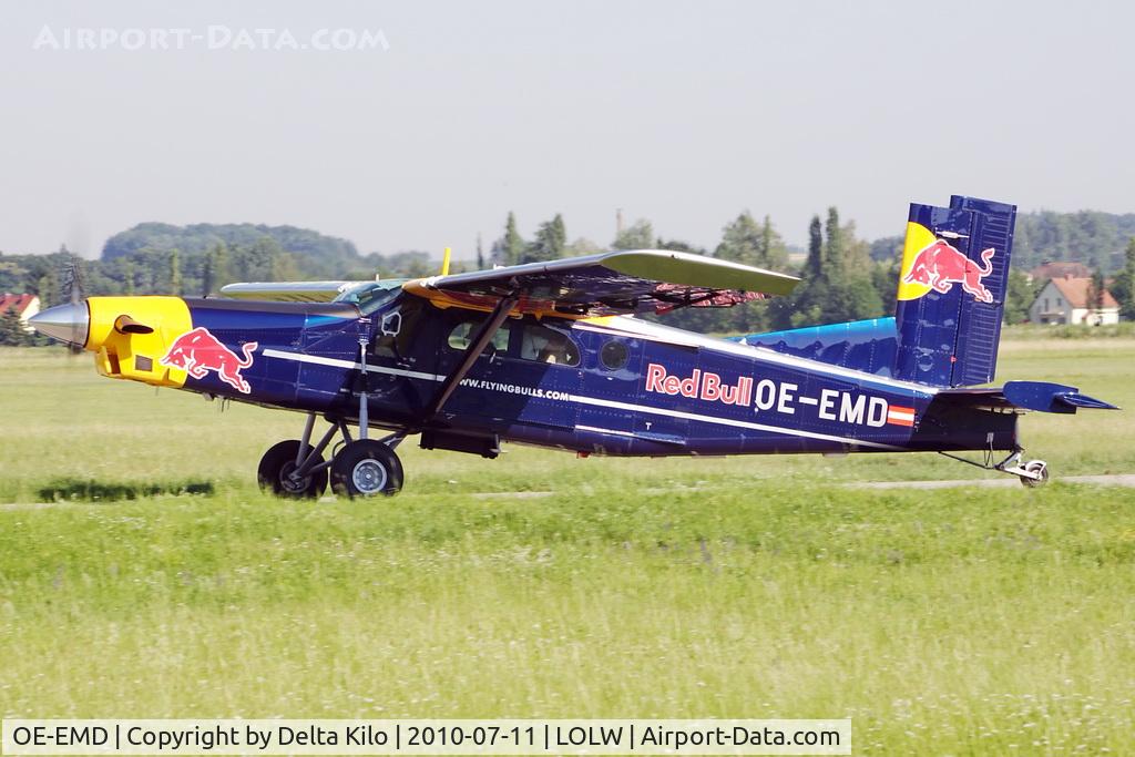 OE-EMD, Pilatus PC-6/B2-H4 Turbo Porter C/N 928, 100 years Airfield Wels-Flying Bulls