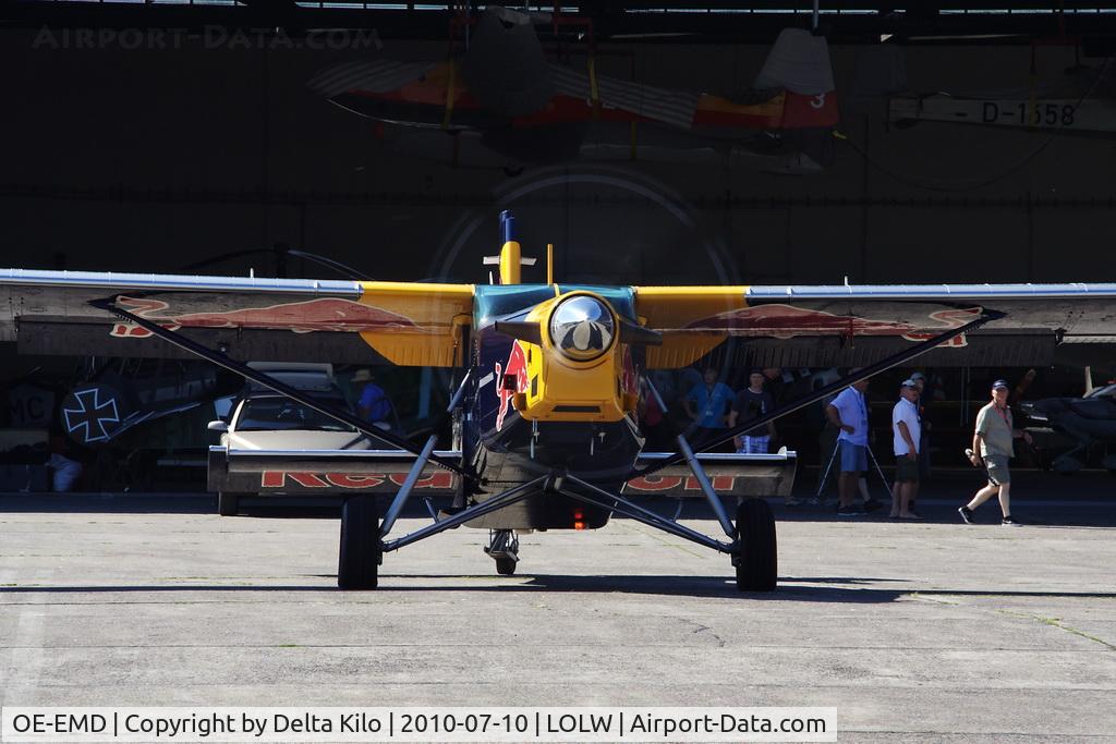 OE-EMD, Pilatus PC-6/B2-H4 Turbo Porter C/N 928, 100 years Airfield Wels-Flying Bulls