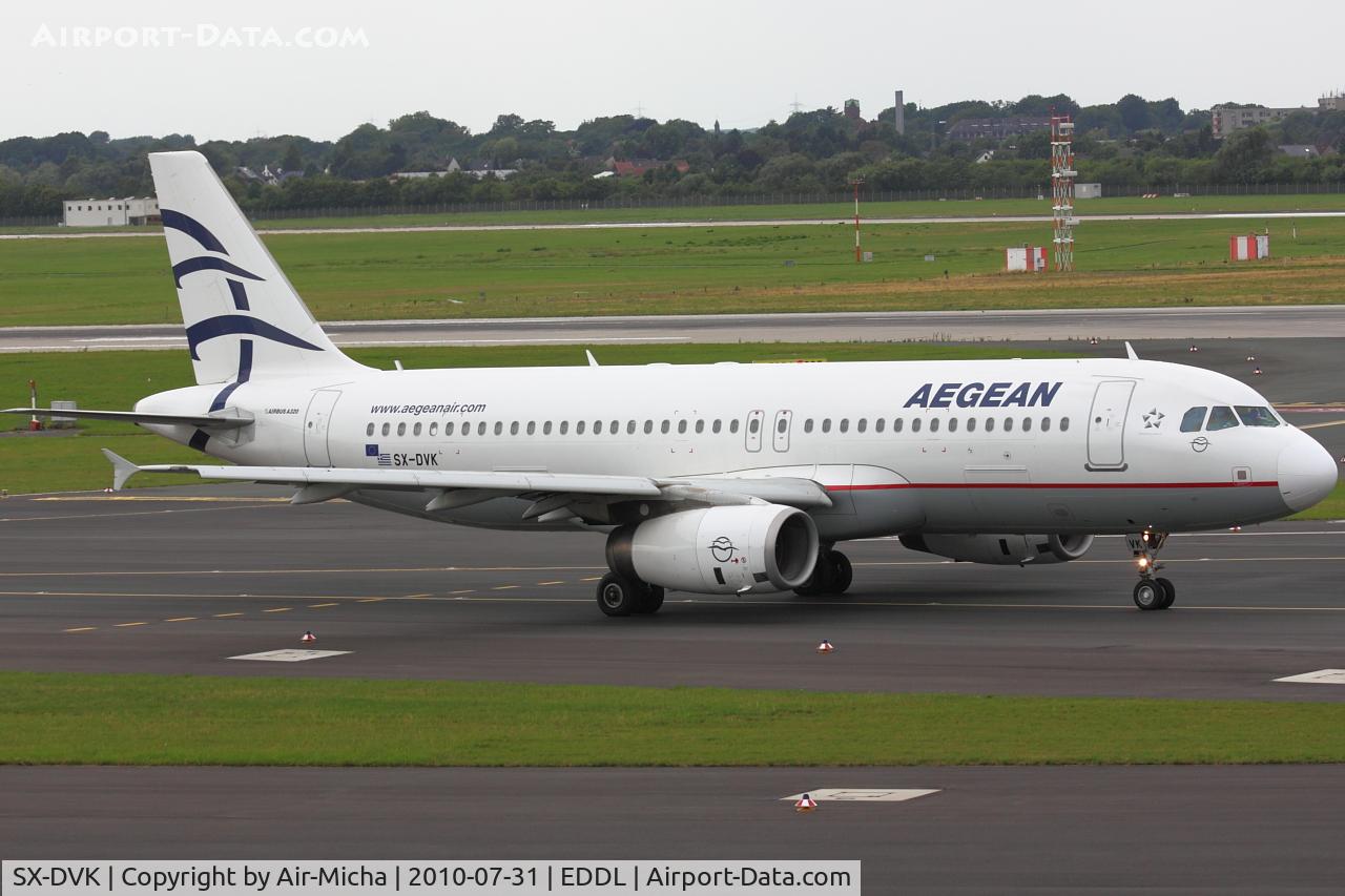 SX-DVK, 2008 Airbus A320-232 C/N 3392, Aegean Airlines, Airbus A320-232, CN: 3392